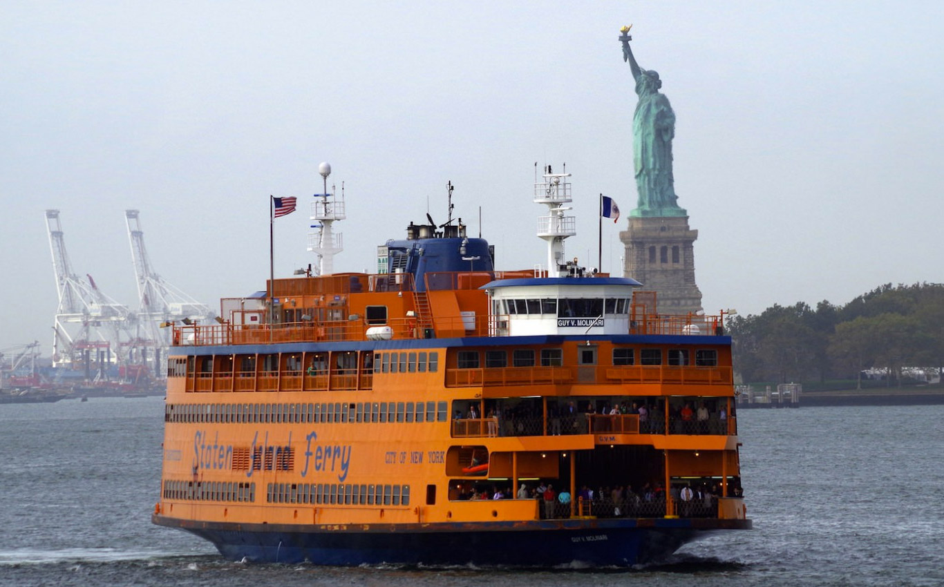 Take a ferry to Staten Island in NYC