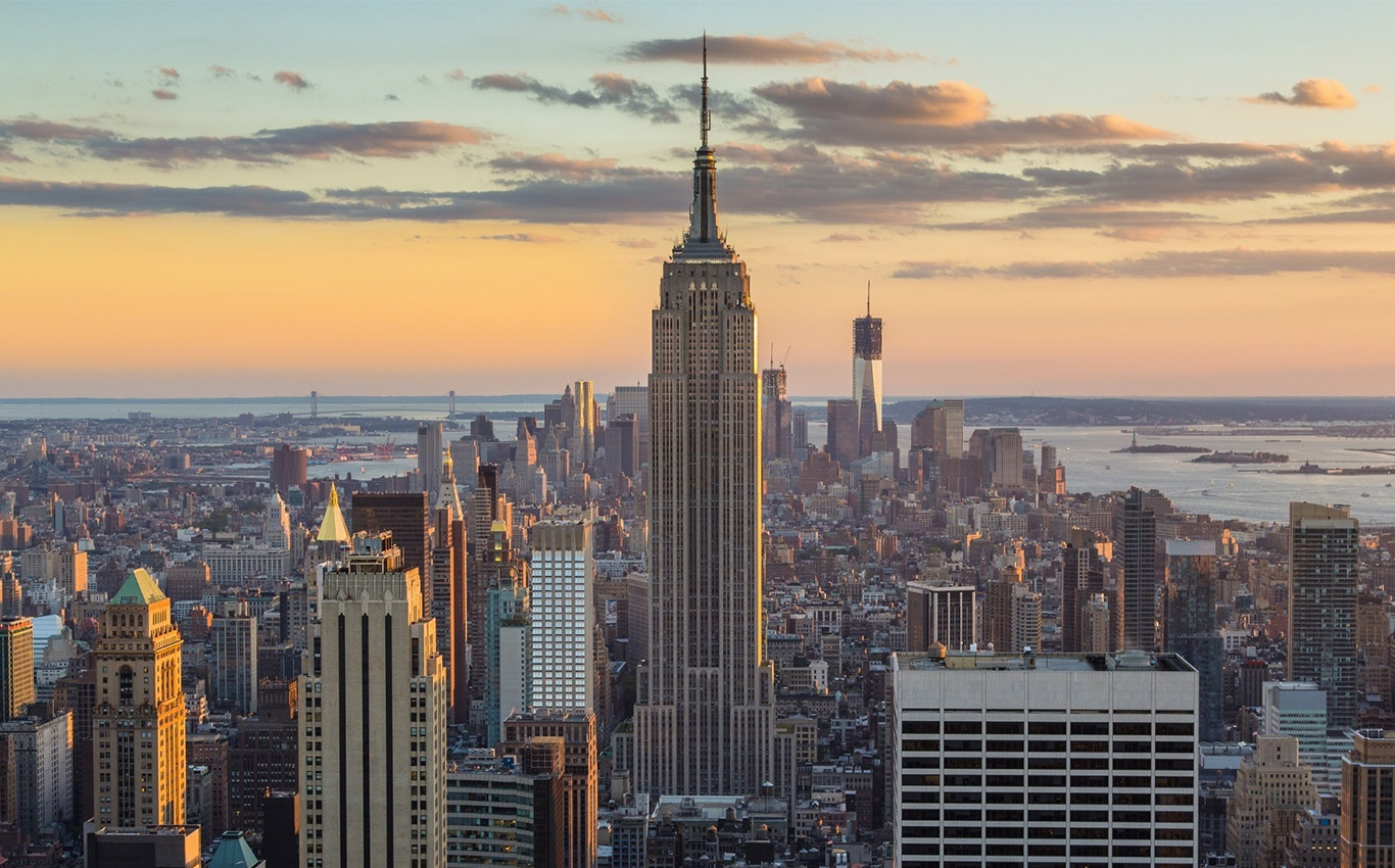 The Empire State Building in NYC