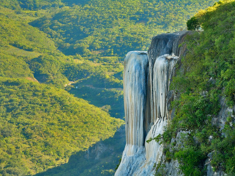 The Frozen Waterfall in Maxico