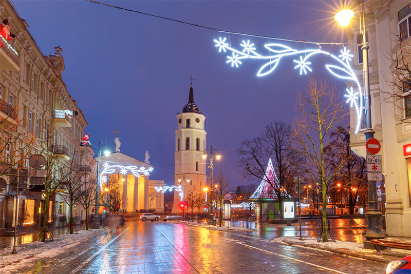 Christmas Vilnius, Lithuania