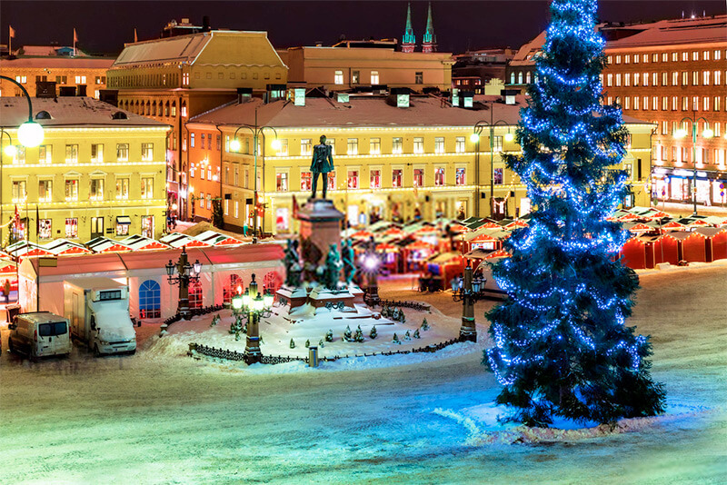 Christmas in Helsinki, Finland