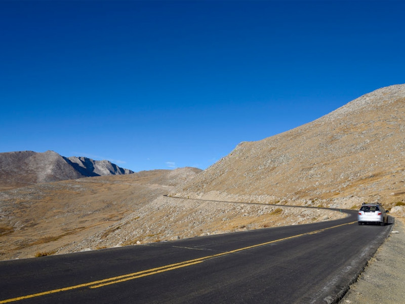 Mount Evans Scenic Byway in Colorado