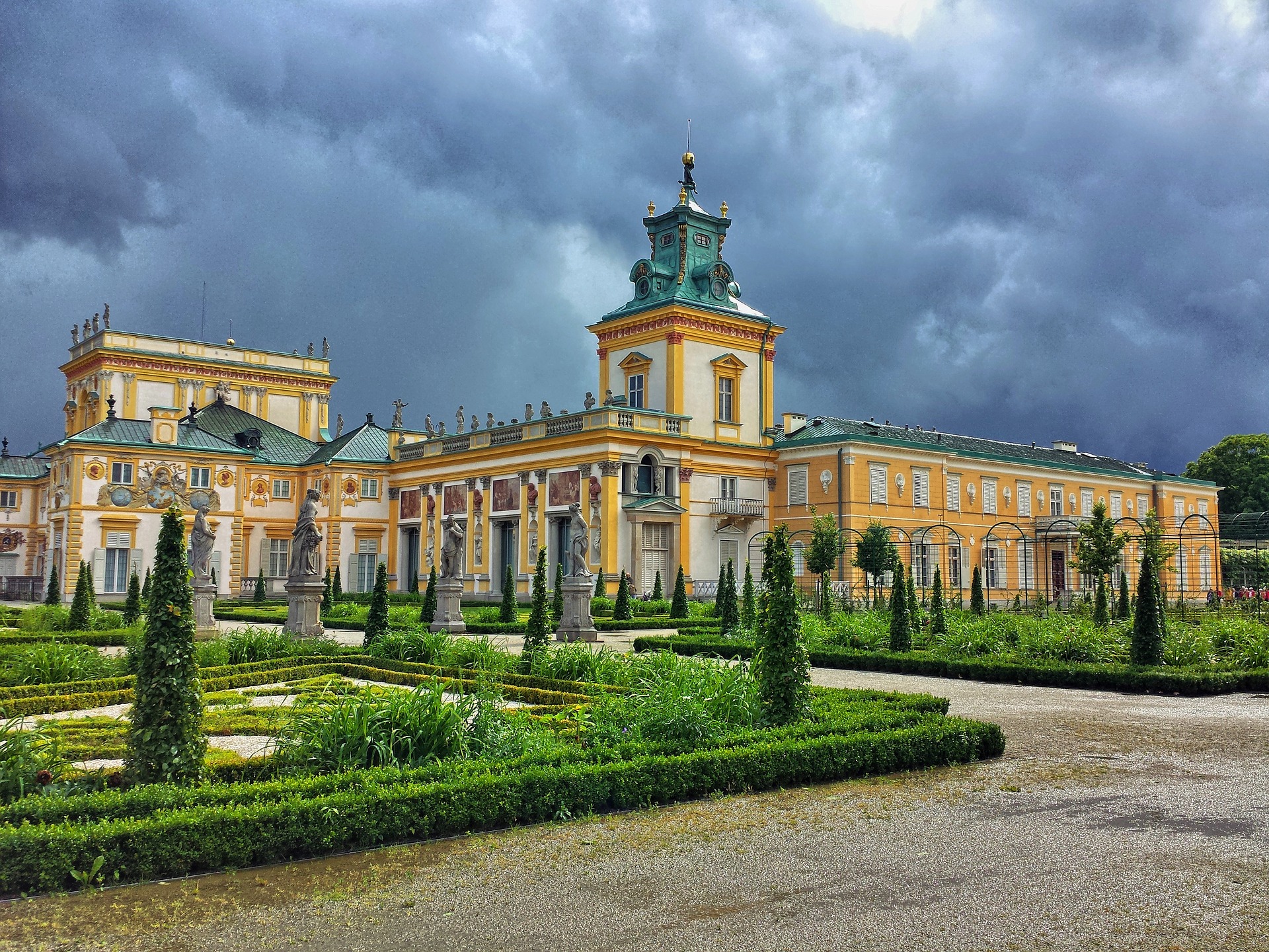 Wilanow Palace Visit In Poland