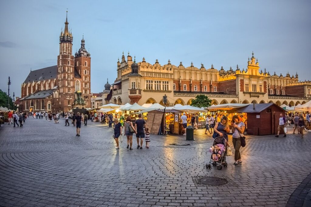 Top must visit historical sites, Krakow Town, Poland