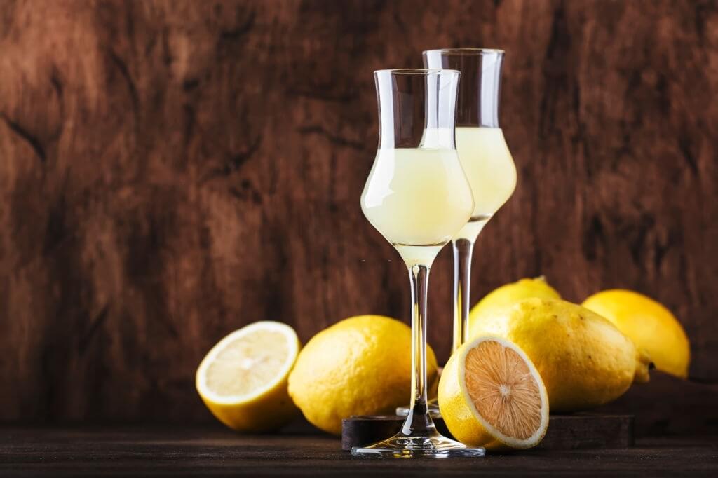 Enjoy delightful dishes with the limoncello